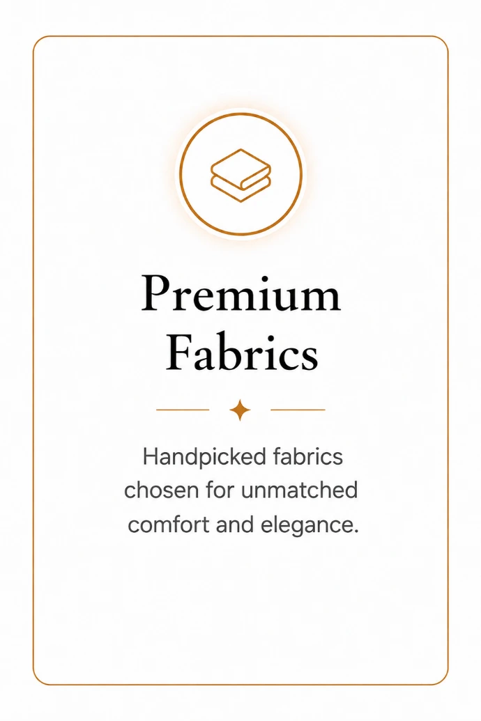 Premium fabrics for designer unstitched suits