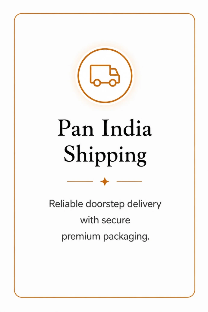 Free Pan India shipping on orders above ₹5,995