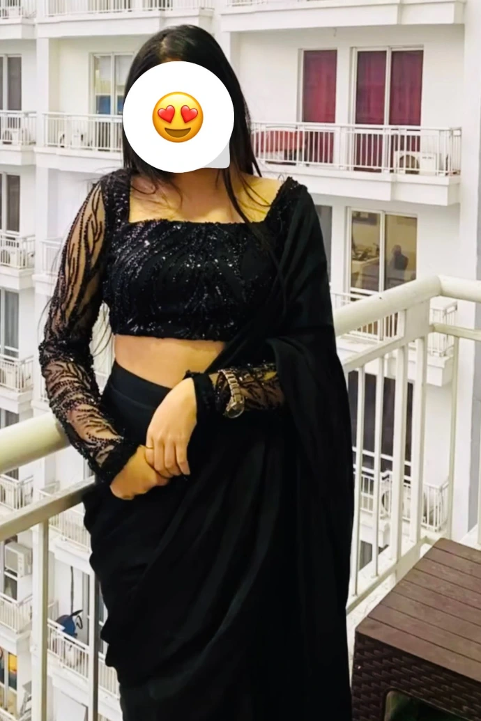 Premium black designer ethnic wear for women